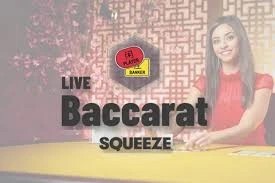 Enjoy Baccarat Squeeze by Evolution – logo hosted on winairlinescasino.vip