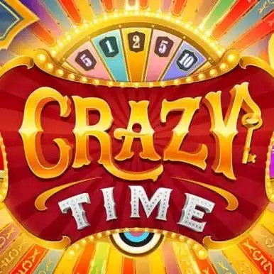 Live Dealer logo of Crazy Time from Evolution at WinAirlines