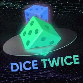 Dice Twice game by Turbo Games – logo hosted on WinAirlines