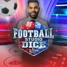 Official Live Dealer logo: Football Studio Dice by Evolution at WinAirlines