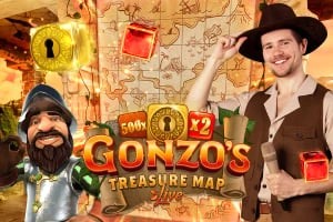Gonzo's Treasure Map logo by Evolution at WinAirlines