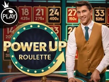 Power UP Roulette slot visual from Pragmatic Play available on winairlinescasino.vip