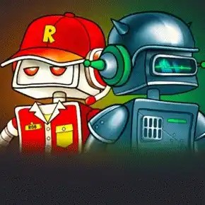 Robospin logo by BGAMING WinAirlines